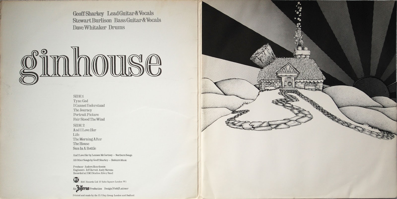 johnkatsmc5 Ginhouse "Ginhouse" 1971 UK Heavy Prog