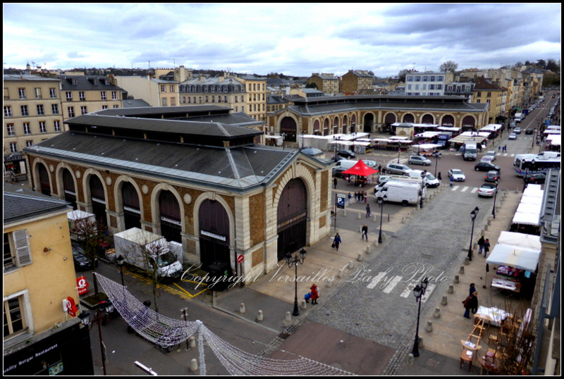 Place Du Marché Notre Dame 78000 Versailles VersaillesDailyPhoto blog: Les halles vues du dernier étage