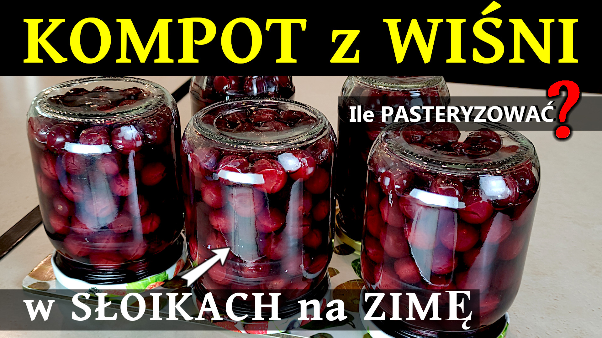 Dieta Rozdzielna i Zdrowie Kompot z wiśni na zimę