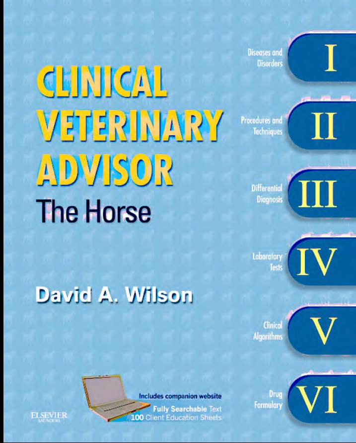 Clinical Veterinary Advisor :The Horse