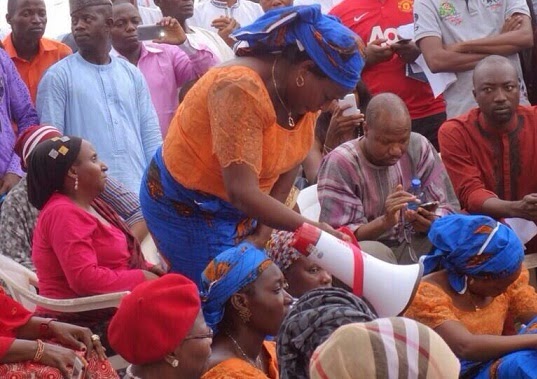 jonathan arrest chibok women leader