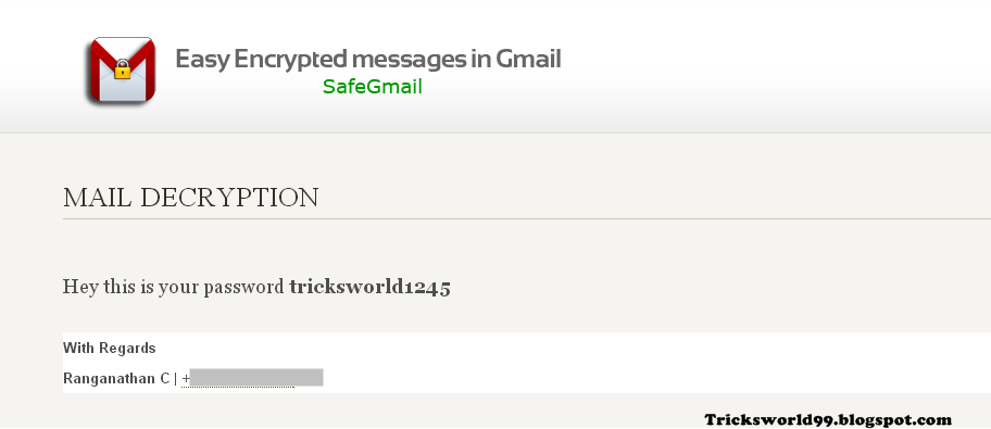 How To Send Encrypted Emails In Gmail With SafeGMail