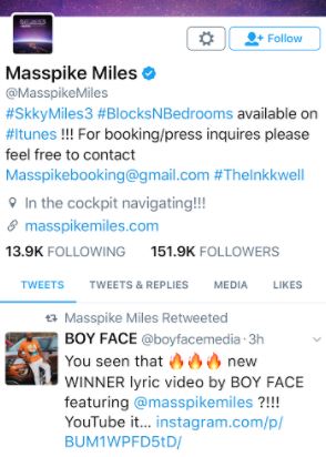 Boy Face x Masspike Miles - "Winner" | @BoyFaceMedia @MassPikeMiles / www.hiphopondeck.com