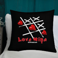 GOMAGEAR Love Wins Large Square Pillow