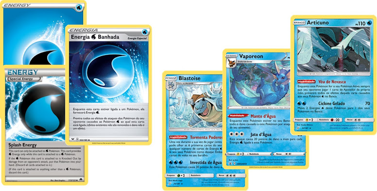 Pokémon TCG - Tipos de Cartas