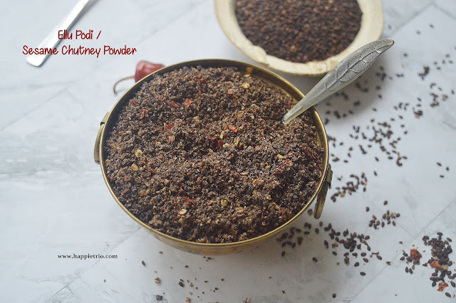 Ellu Podi Recipe | Sesame Seeds Chutney Powder