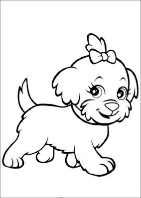 Desenhos de cachorros para colorir