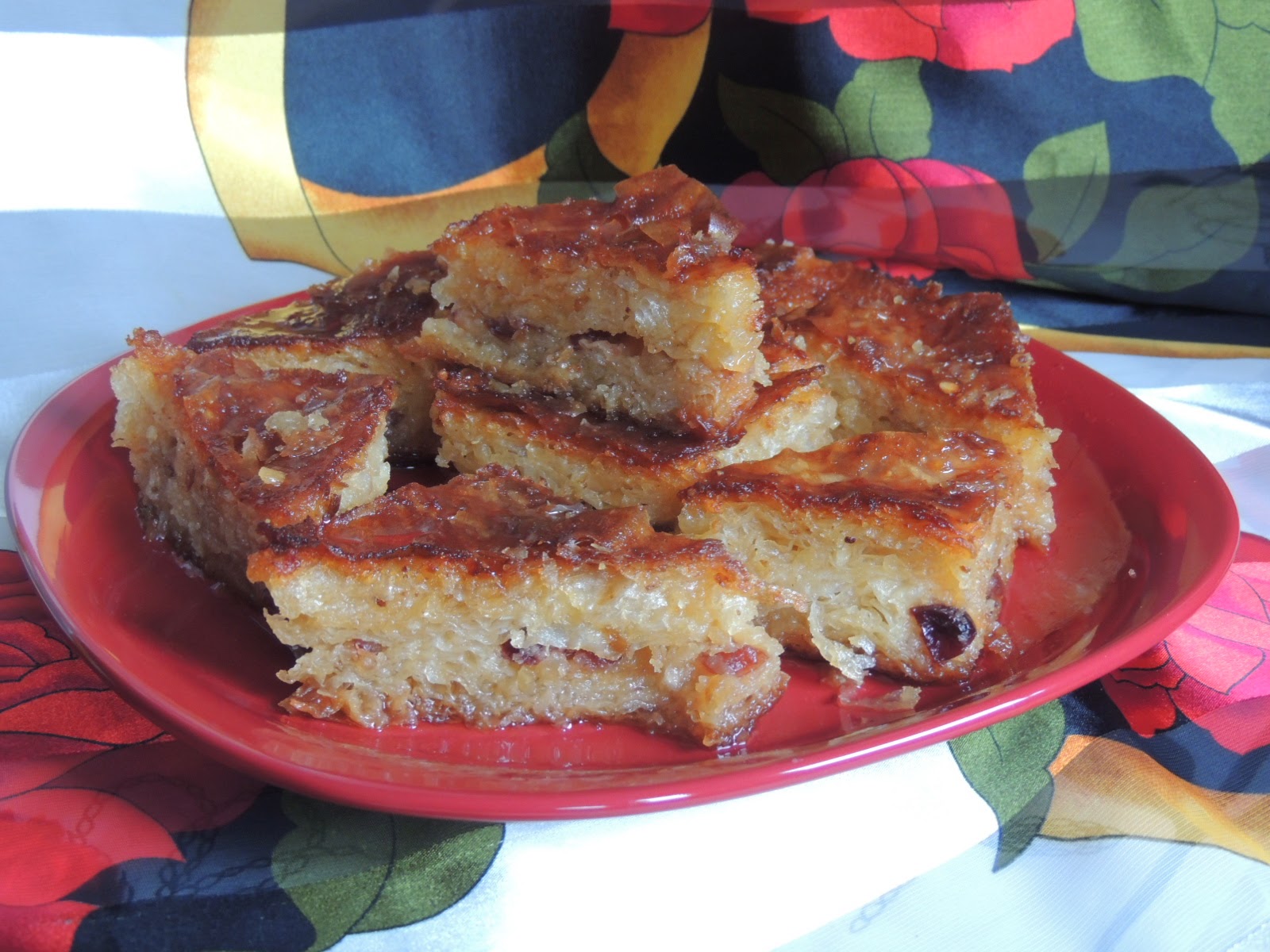 Easy Recipes Baklava with Cranberries and Hazelnuts