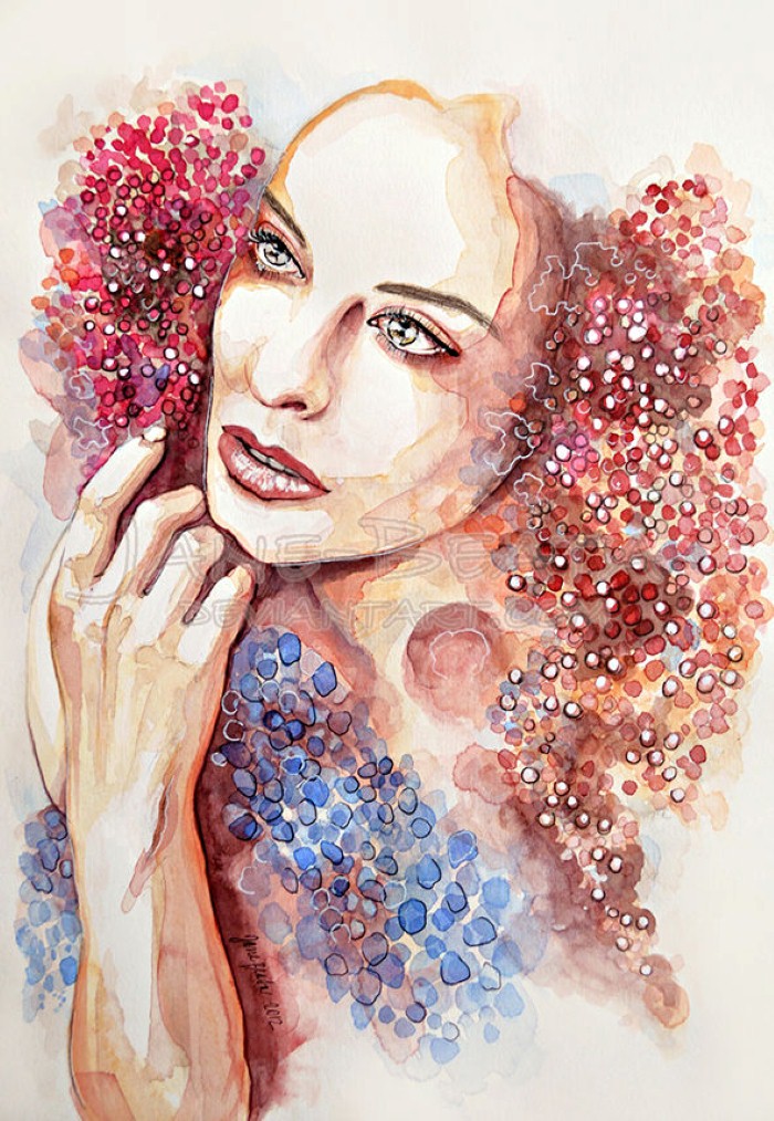 Рисунки акварелью. Jane Beata Jane Beata