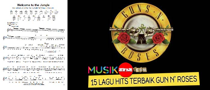 15 Lagu Hits Terbaik Guns N' Roses