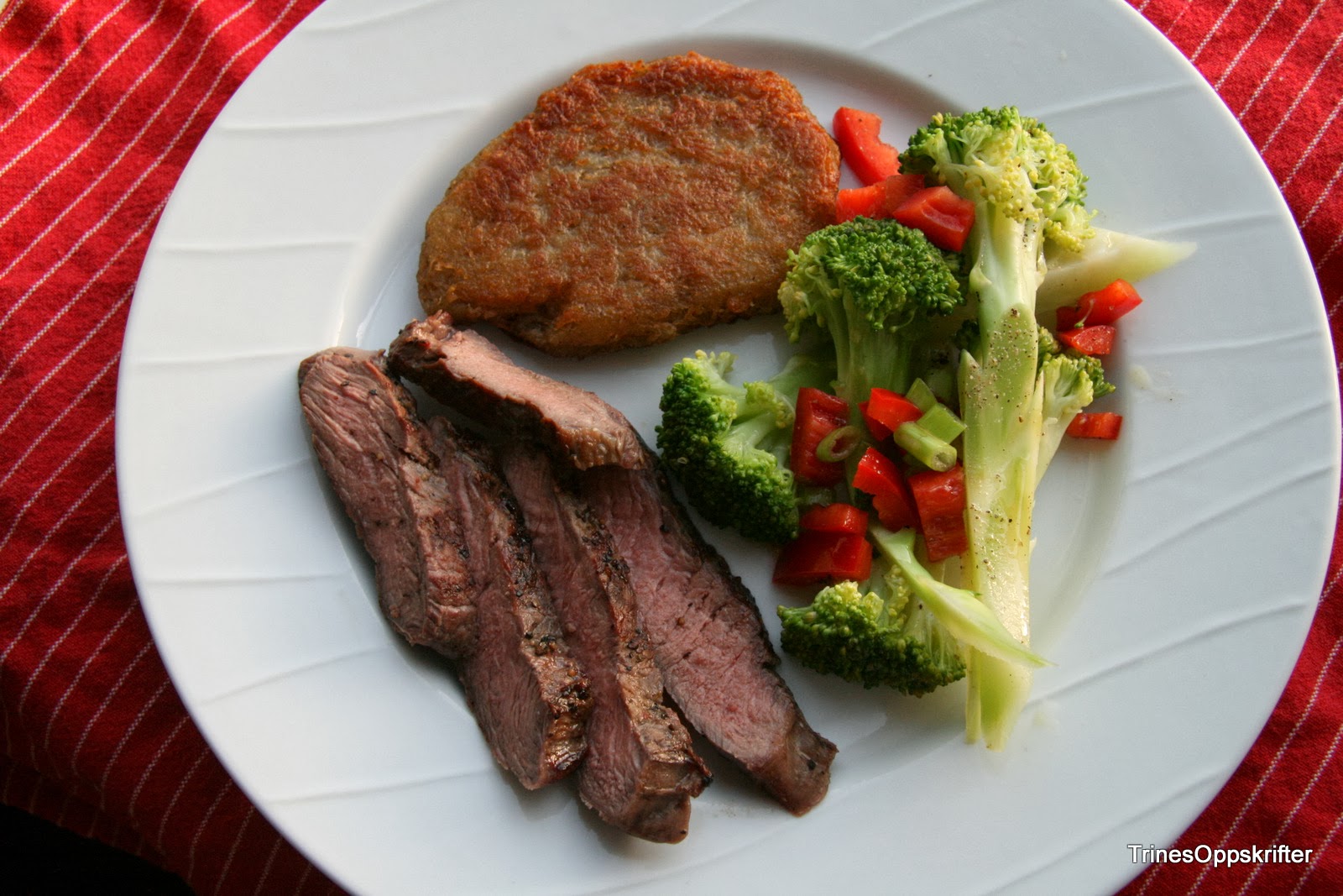 Biff Med Ratatouille Og Fetaost