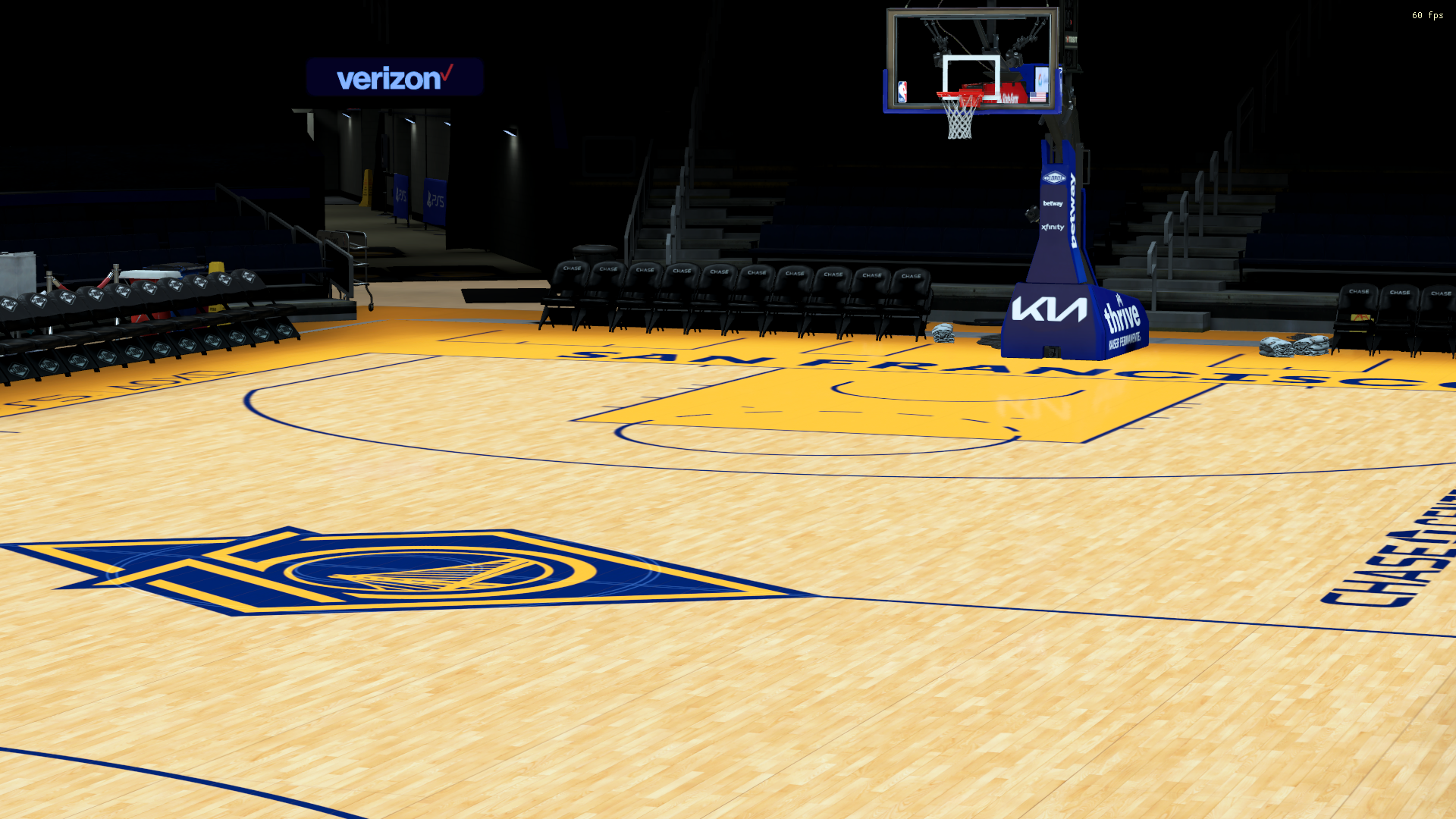 NBA 2K23 Realism Golden State Warriors Chase Center Arena