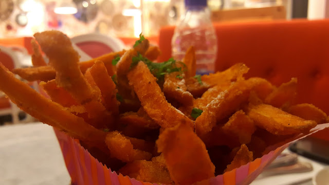 food blogger dubai sweet potato fries