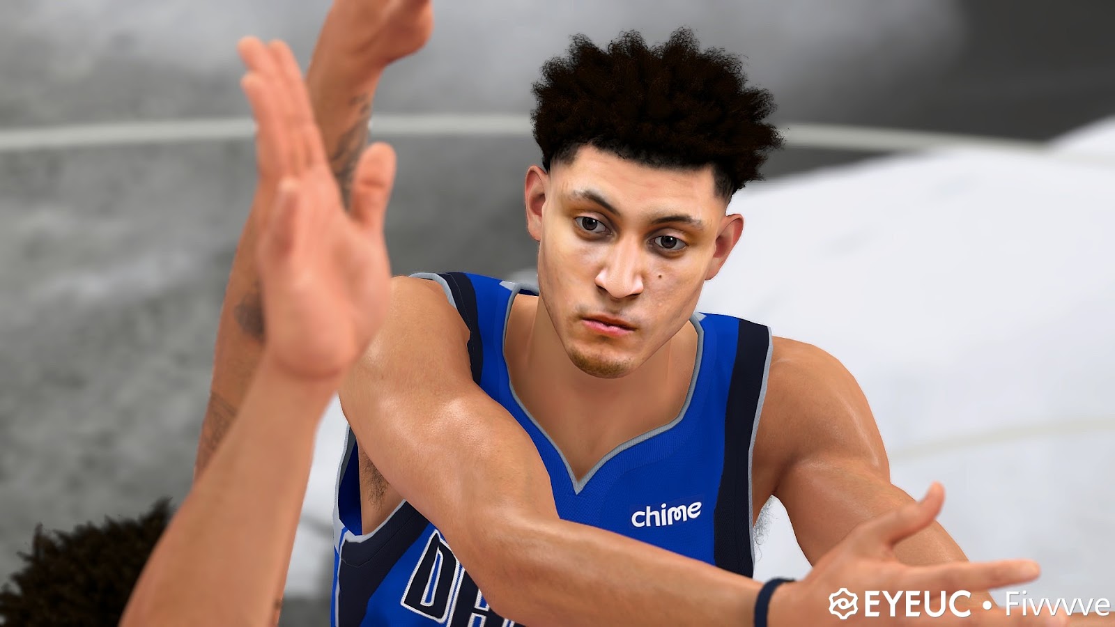 NBA 2K20 Justin Jackson Cyberface v1.2 by five