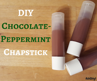 Non toxic chapstick recipe diy peppermint chocolate chapstick | Hot Pink Crunch