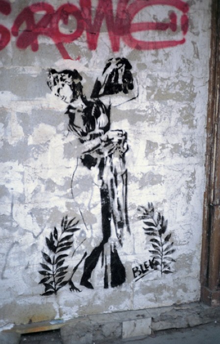 Пионер настенной живописи. Blek le Rat 24