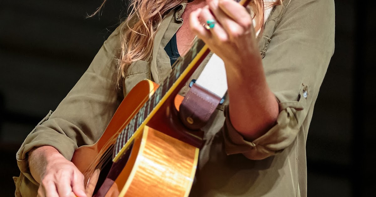 Kelley Mickwee performing at Haute Spot in Cedar Park, Texas