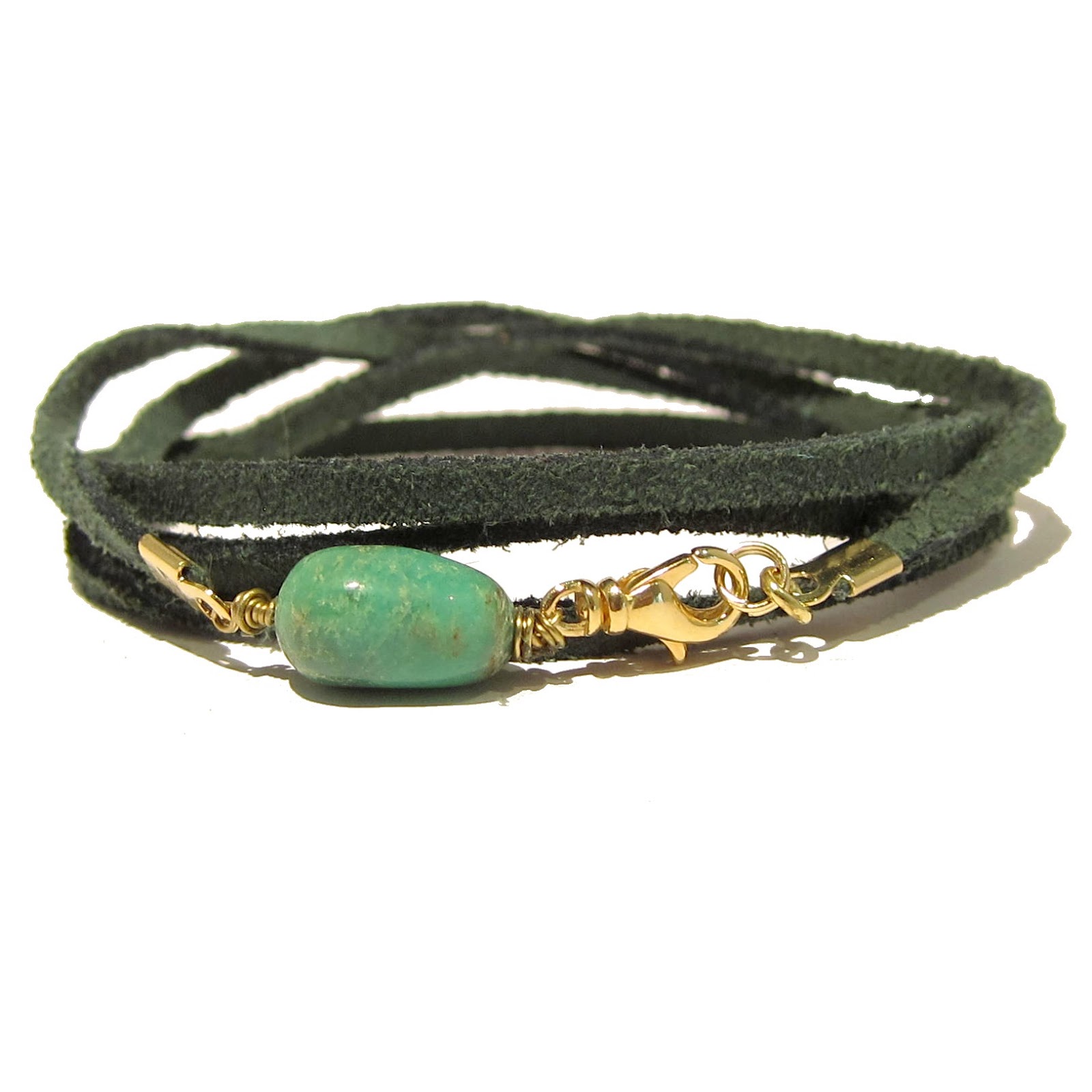 I Dig Crystals Blog New! Leather & Stone Wrap Bracelets