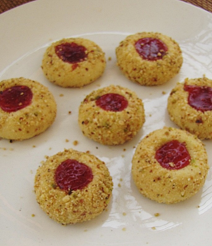 Super Yummy Recipes Delicious Eggless Thumbprint Jam Cookies