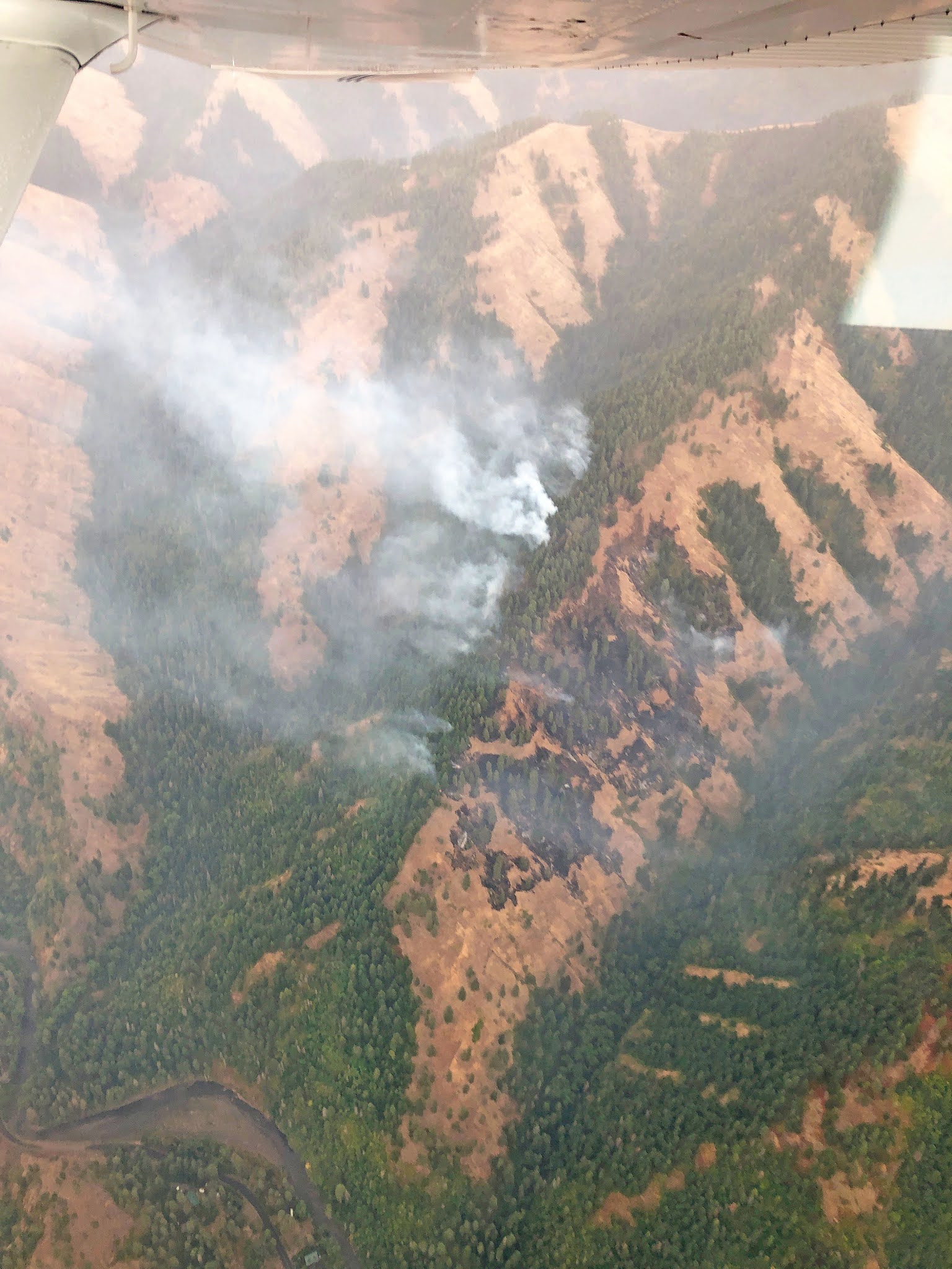 Blue Mountain Fire Information Umatilla National Forest Lightning Fire