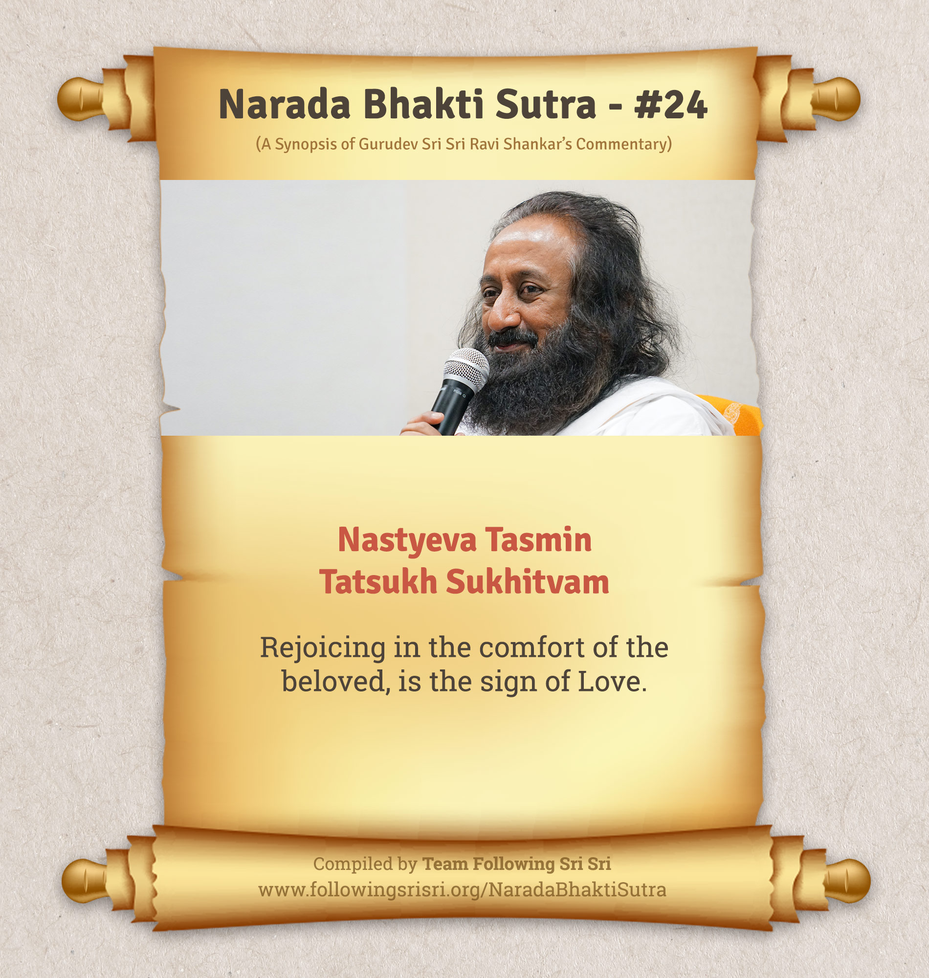 Narada Bhakti Sutras - Sutra 24