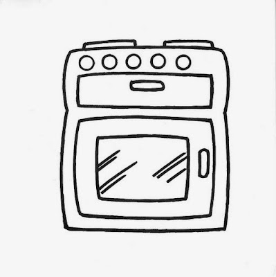 Maestra De Primaria Muebles Y Objetos De La Casa Para Colorear