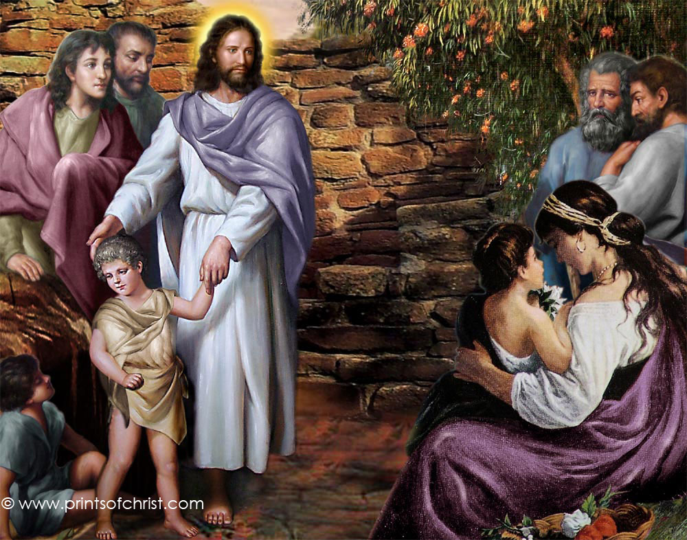 Free Christian Wallpapers: Jesus Christ Oil Painting Wallpapers For Desktop