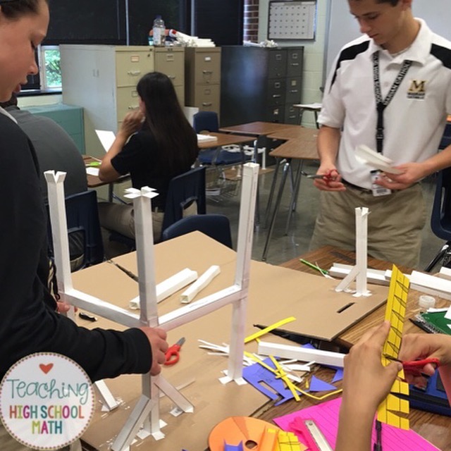 Teaching High School Math: Geometry Roller Coaster Project