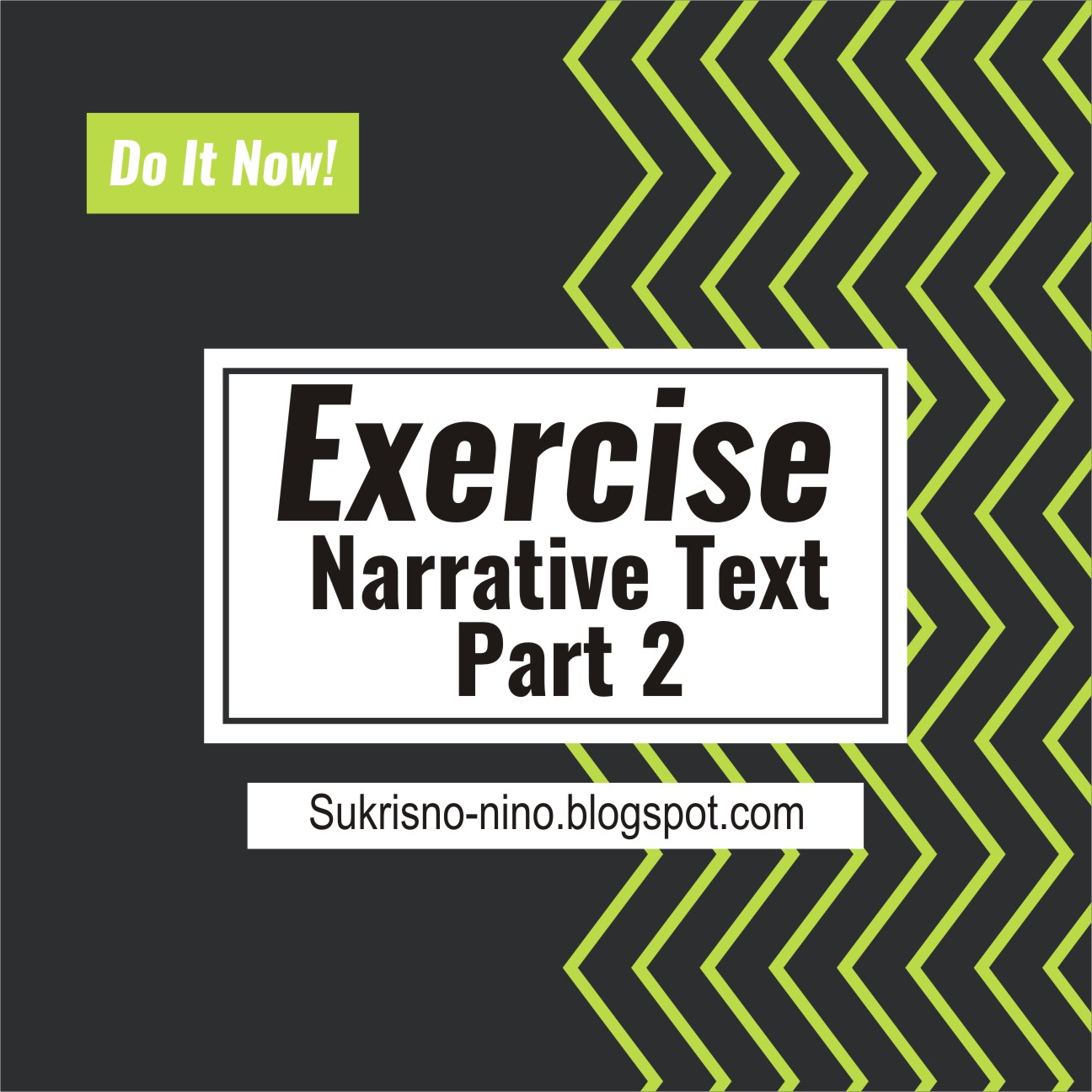 narrative text exercise essay