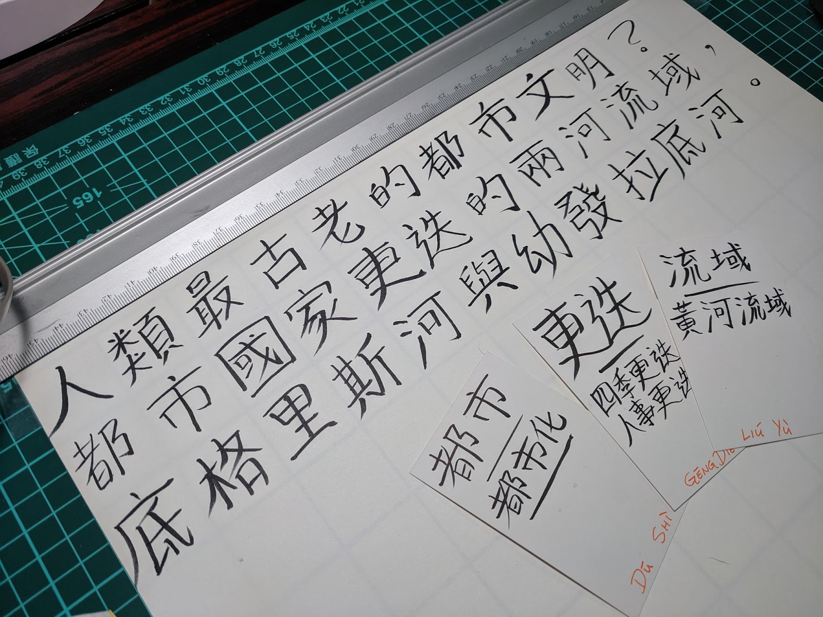 A Bas Le Ciel My Chinese Handwriting 19 Sample