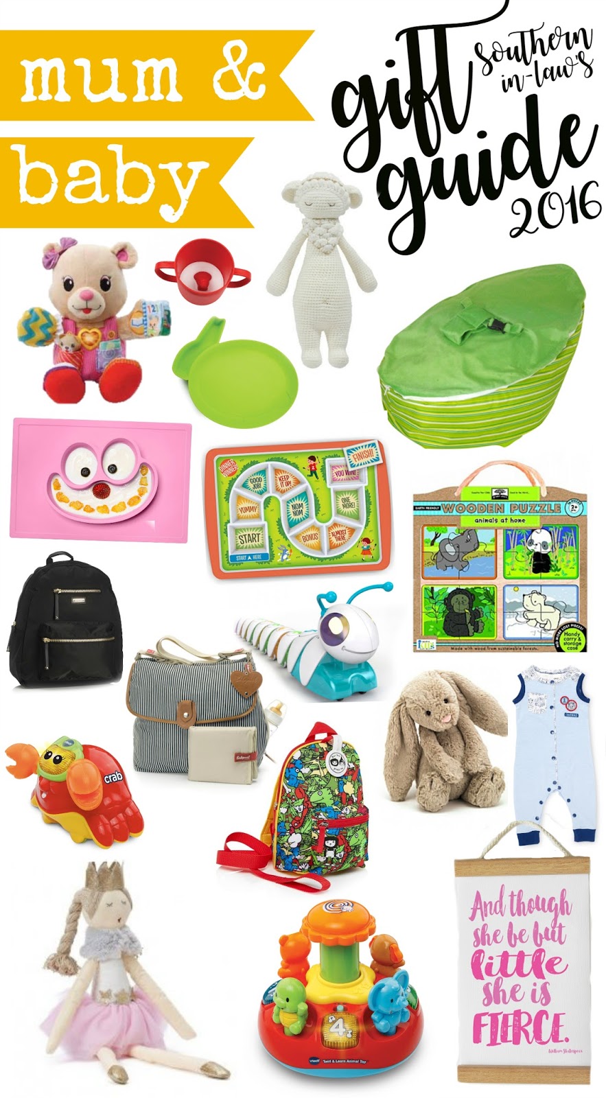 Southern In Law: 2016 Babies, Toddler and Mums Gift Guide