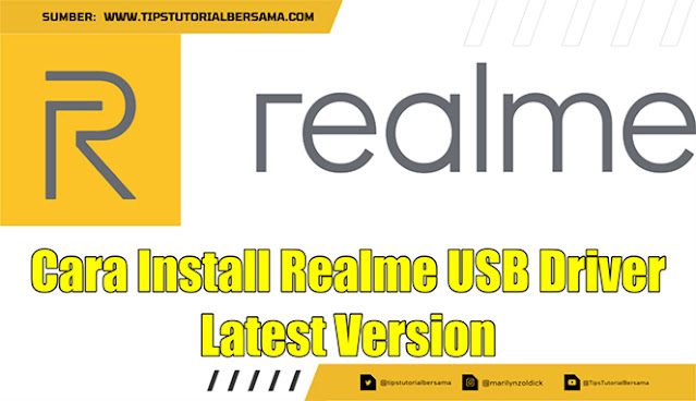 Cara Install Realme USB Driver Latest Version