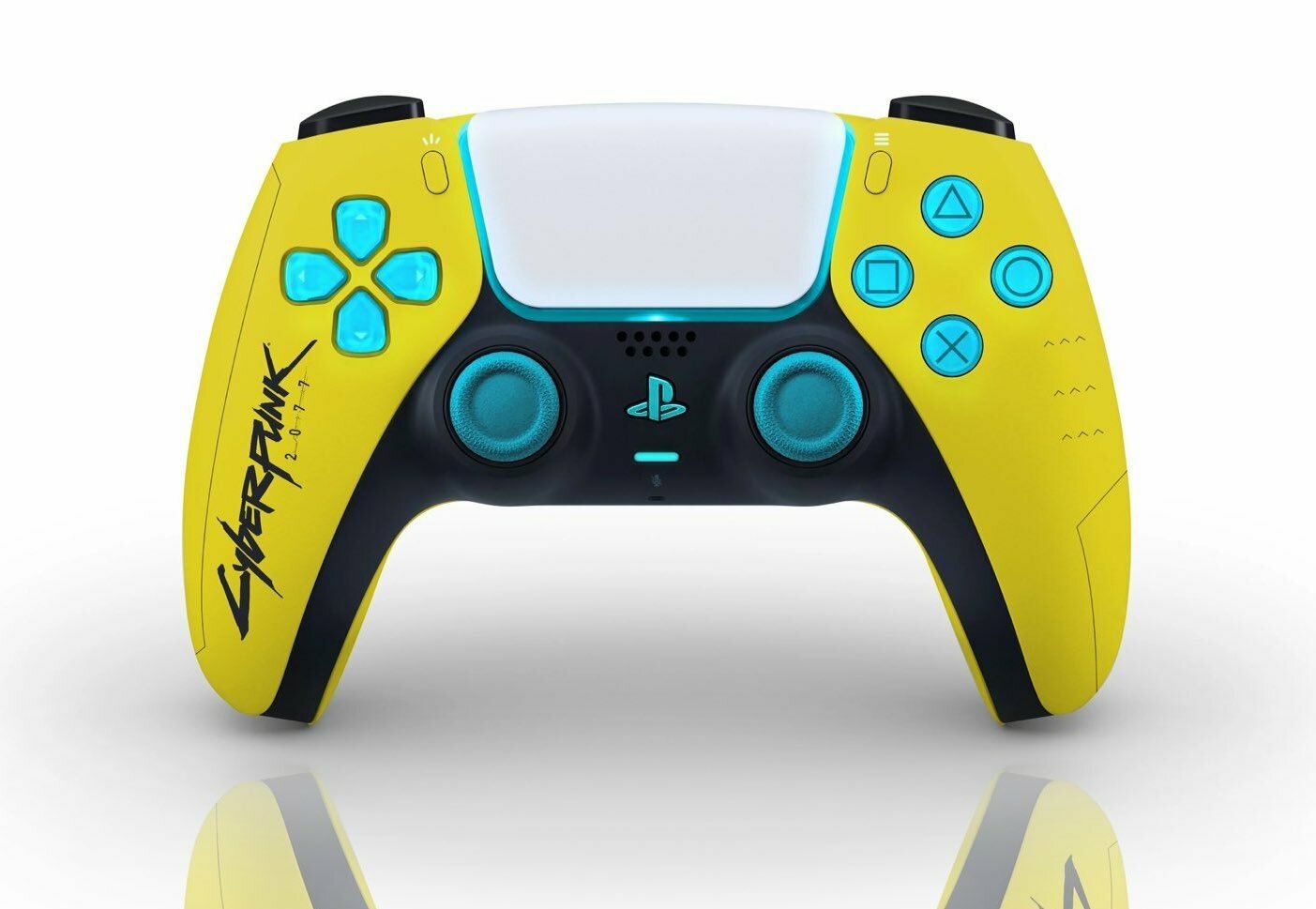 Cyberpunk 2077 Themed PlayStation 5 Controller MAG Tech Channel