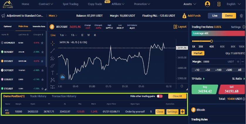 Contract Trading