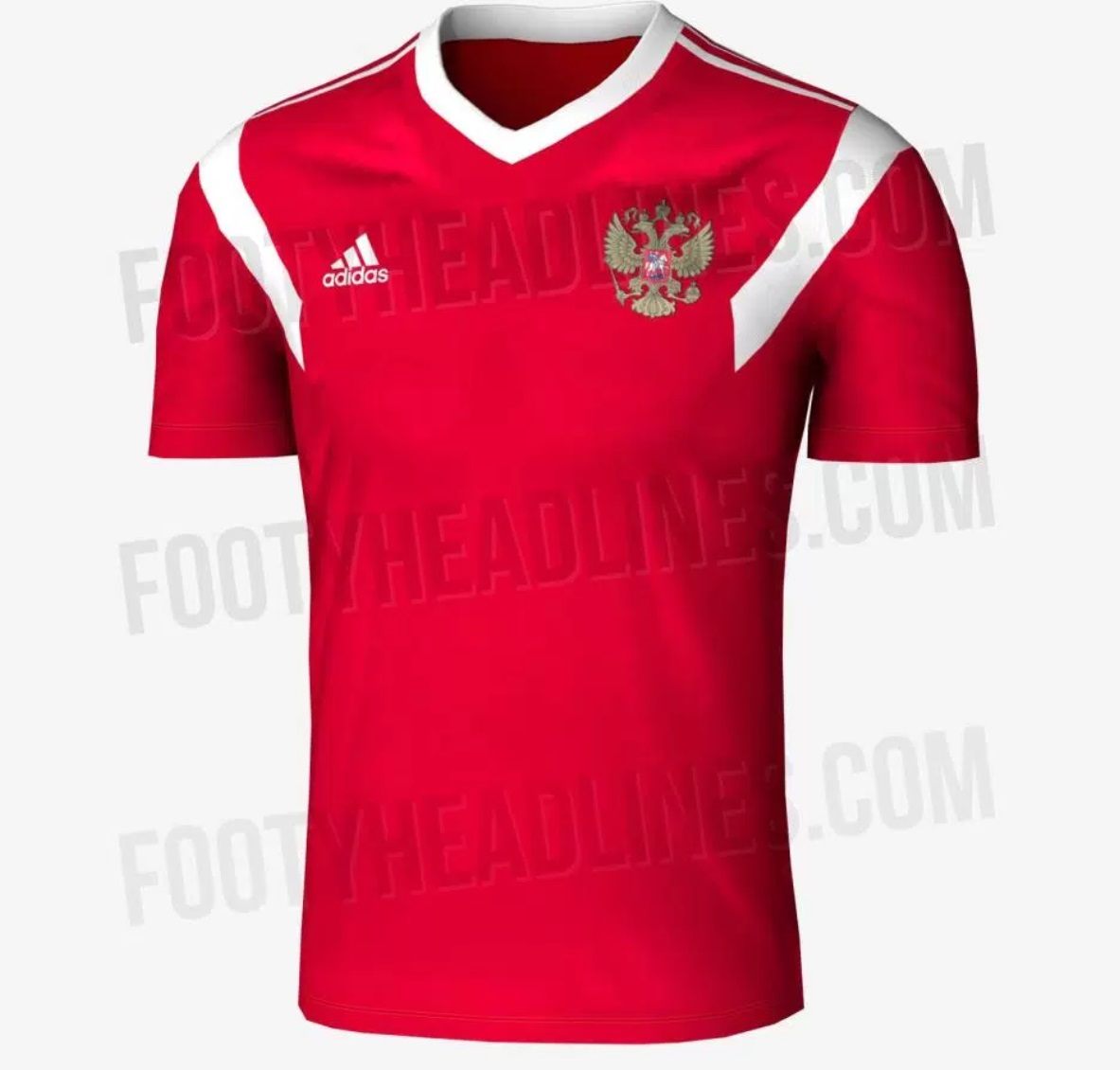 Russia World Cup 2018 Home Kit leaked