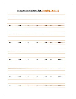 Tracing Lines Worksheets | Preschool Lines Printable Worksheets