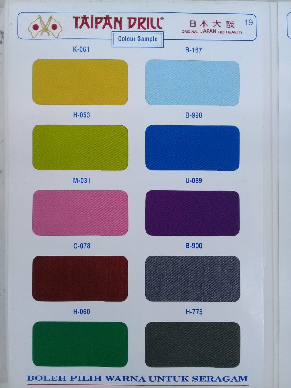 REVIEW PRODUK TAIPAN DRILL Biastex Blog