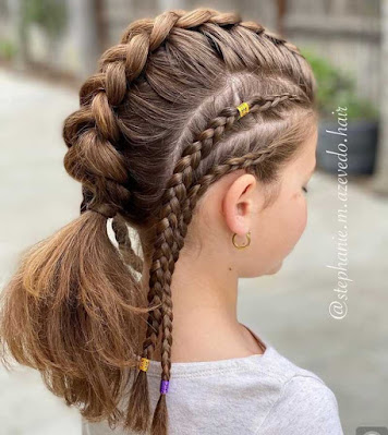 Braided Mohawk Hairstyles with Weave