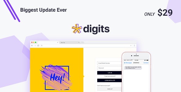 Digits v7.7.0.3 - WordPress Mobile Number Signup and Login Digits v7.7.0.3 - WordPress Mobile Number Signup and Login