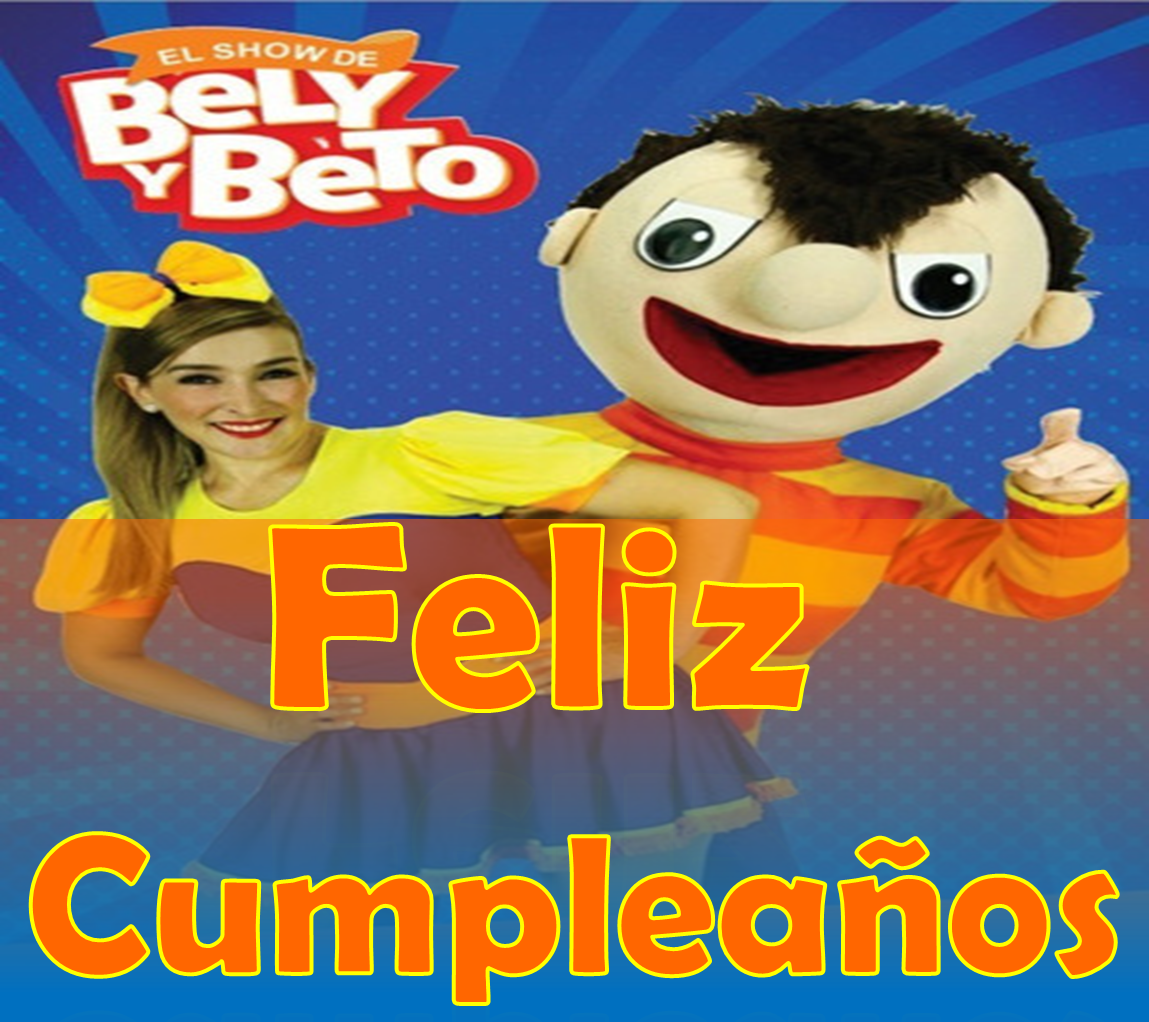 Kits imprimibles gratis : Imágenes de feliz cumpleaños Bely y Beto