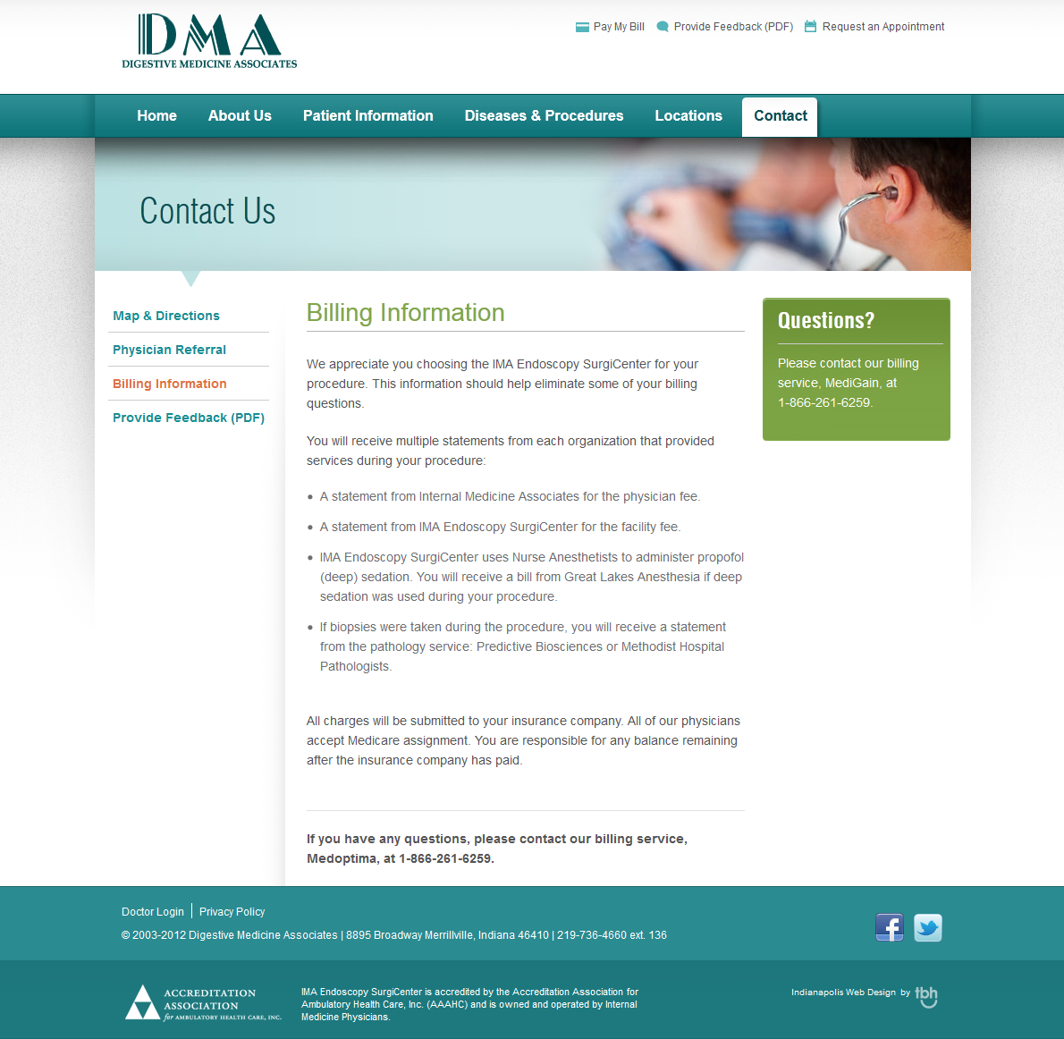  Design and Build Digestive Medicine Associates Indianapolis 