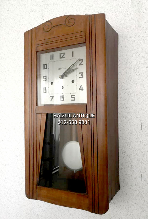 HaizulAntique VEDETTE WESTMINSTER CHIMES PENDULUM WALL CLOCK NO. 1