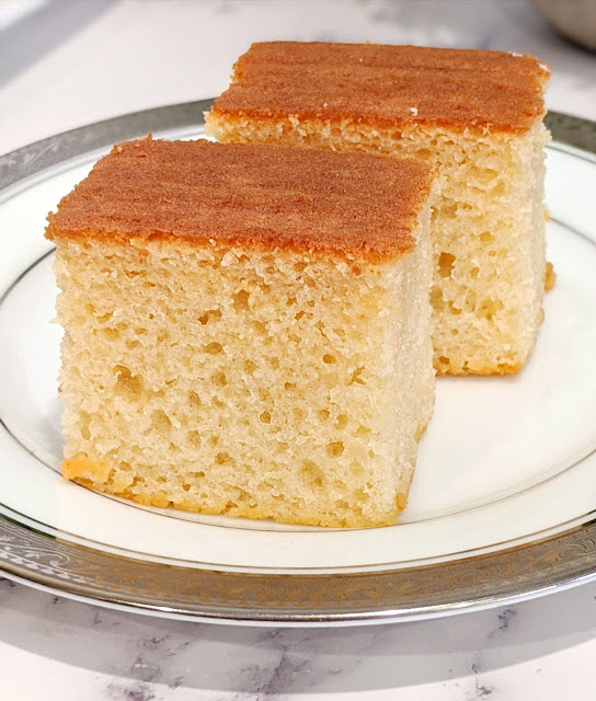 Eggless Vanilla Sponge Cake Masala Journey
