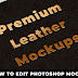 12 Free Leather Mockups for Photoshop | Free Photoshop Leather Mockups PSD Files