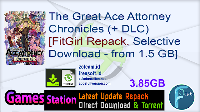 The Great Ace Attorney Chronicles (+ DLC) [FitGirl Repack, Selective Download - from 1.5 GB]