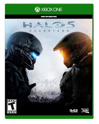 Halo 5 Guardians Xbox One Game Cover
