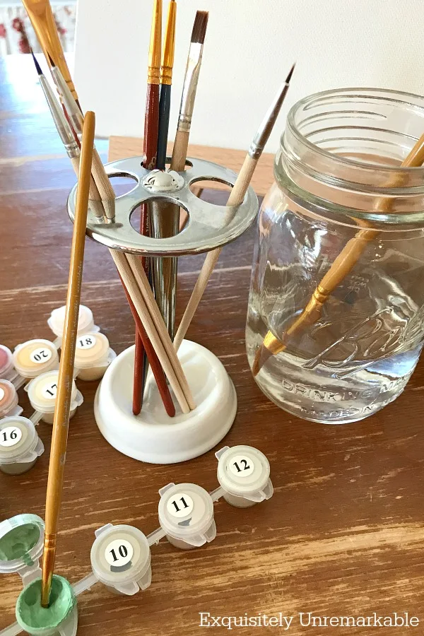 Toothbrush Holder For Paint Brushes