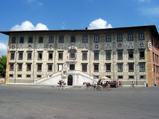 Giorgio Vasari's Palazzo della Carovana used to be the headquarters of a Medici military order