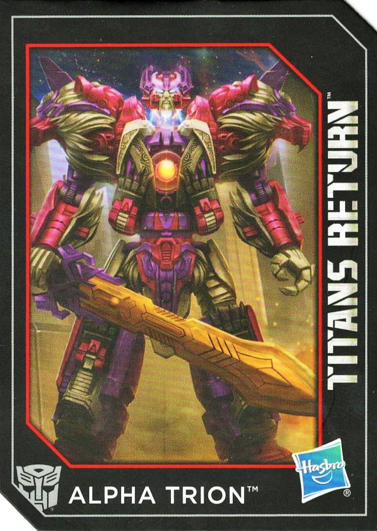 Transformers Titans retour TOPSPIN Bio carte et manuel