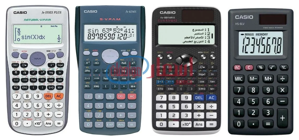 اسعار الالات الحاسبة كاسيو فى مصر 2024 واحدث انواع الات كاسيو